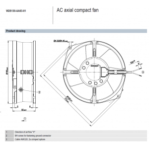 W2S130-AA03-01 Ebmpapst fans
